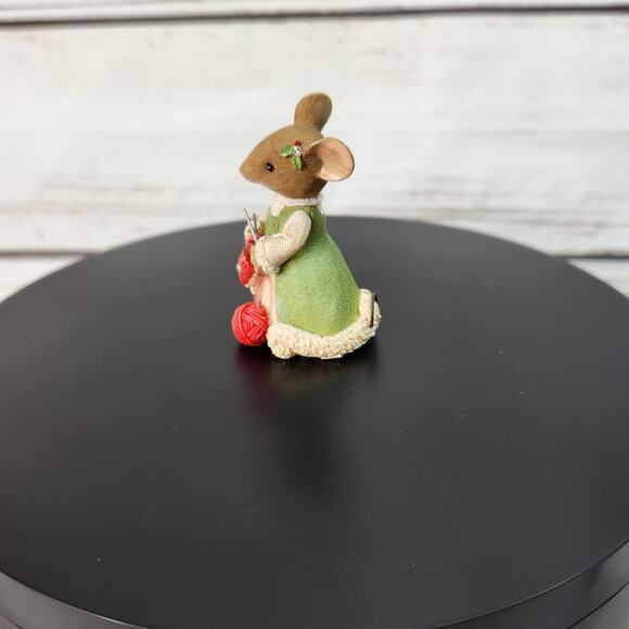 Vintage Enesco "Tails With Heart" Priscilla's Mouse Tales Collection - Picture 4 of 7
